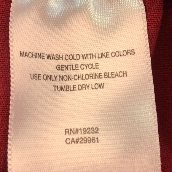 Alfred Dunner Womens Size 14 Red Pants Pockets - Picture 13 of 13